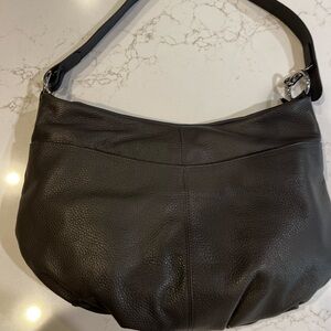 Borlino Italian Luxury Leather Large Hobo Shoulder Bag no tag but never used